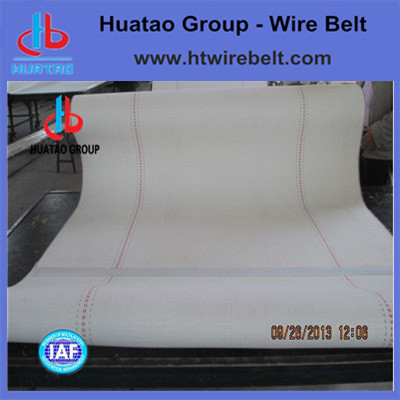 Corrugated paper belt