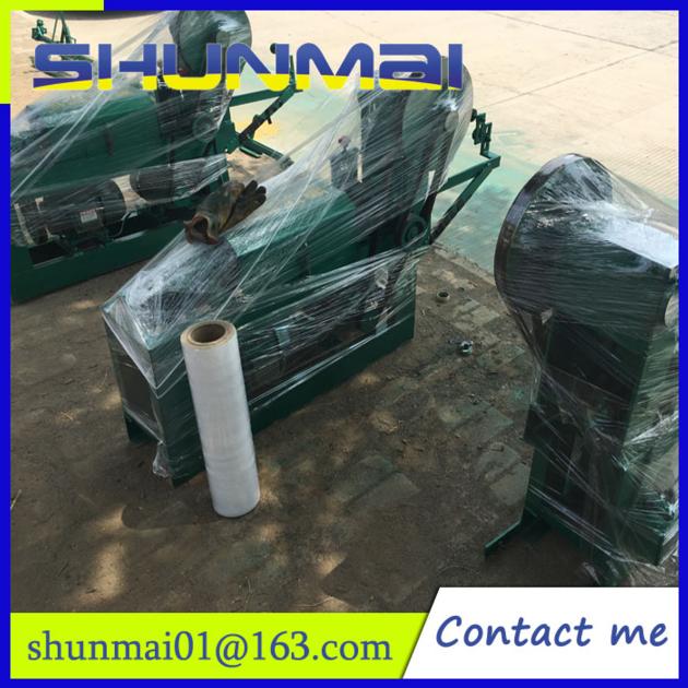 Straightening And Cutting Machine For Steel