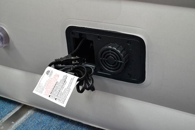 Air bed mattress pump electric built-in air pump