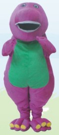 barney mascot costume