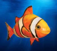 RC flying clownfish balloon