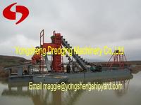 gold pinning dredger	 