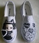 Painted shoes