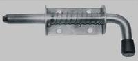 Spring loaded bolt