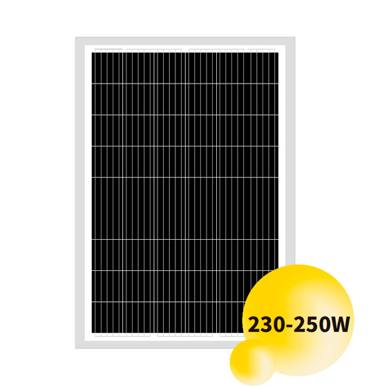250W Poly Solar Panel With 54 Pieces Solar Cells