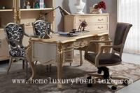 Home office table writer desk office chairs book cases solid wood Italy Style FD-102
