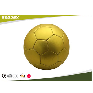 Gold soccer ball