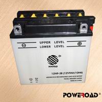 Motorcycle battery 12N9-3B