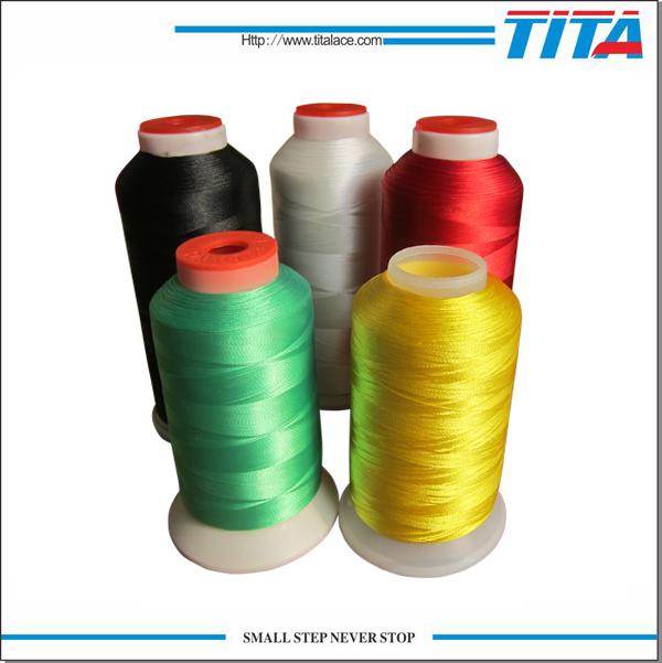 Dope Dyed 120D/2 Polyester Embroidery Thread 