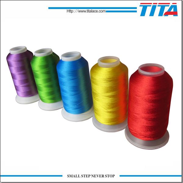 Dope Dyed 120D 2 Polyester Embroidery
