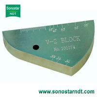 V2(IIW2) Ultrasonic Test Block (NDT, ultrasound, ultrasonic, calibration