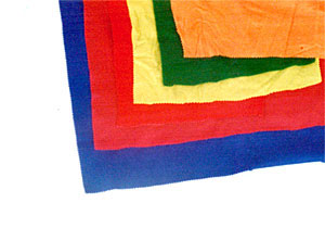 Needle punched nonwoven