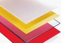 Frosted polycarbonate sheet