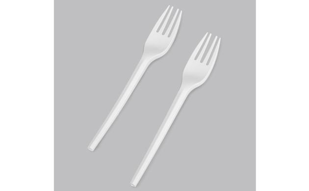 Cornstarch Disposable Cutlery Spoon and Fork Wholesale