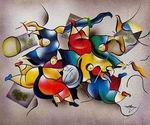 abstract oil paintings