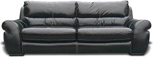 Leather sofa fill with carton cotton