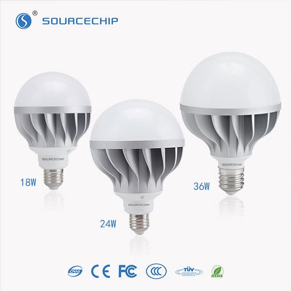 18W 24W 36W high efficiency led bulb