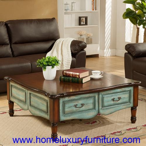 Coffee table Solid wood Coffee table marble coffee table FY-2006