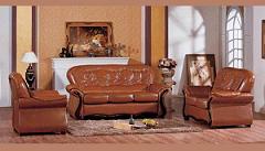 leather sofa sets (1+1+3)