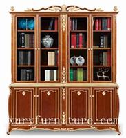 Book cases Book cabinet solid wood book shelf chia supplier Italy Style FBS-138