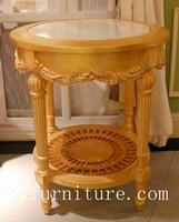 Marble table corner table living room table round table end table side table FC-168C