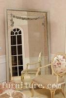 Floor mirror wooden frame mirror decorative mirror stand mirror bedroom mirror FG-102