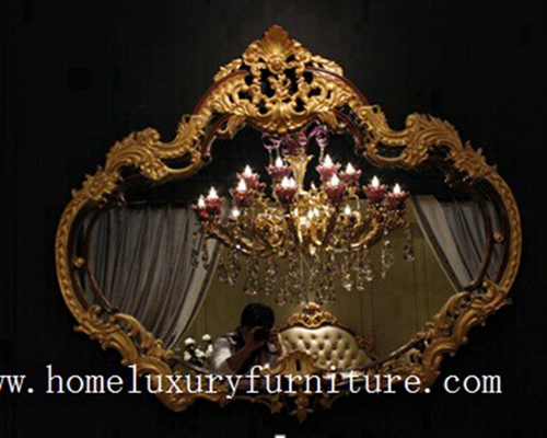 Mirror bedroom mirror dressing mirror dressers wooden mirror handcraft mirror FH-128