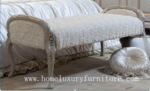 Wooden stool bedroom stool bed end stool bedroom chairs lounge chair FU-103