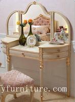 Children bedroom table dressing table white table small table dressers for sale FV-116