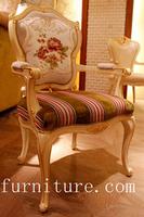 Dining Chair Antique Chairs Popular in Russia Fabric Chair Dining Room Furniture FY-105