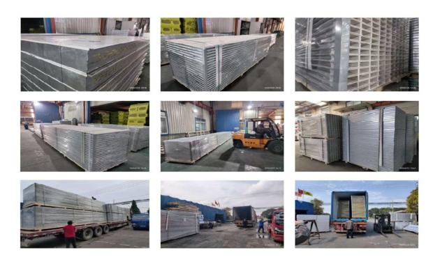 Glass Magnesium Hollow Clean Room Wall