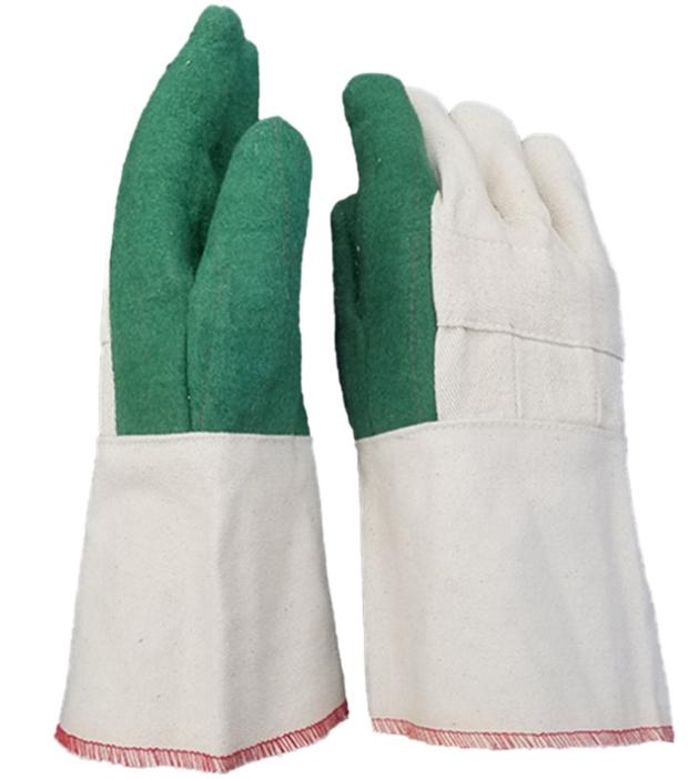 Cotton Hot Mill Glove Triple Palm