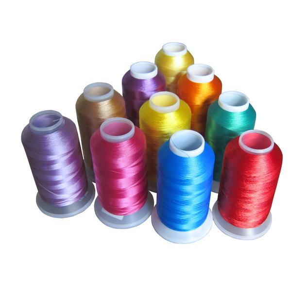 Dope Dyed 120D 2 Polyester Embroidery