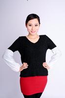 disposable plastic pe sleeve cover with elastic cuff