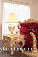 Corner table wooden table solid wood France style classical table salon table AT-301B