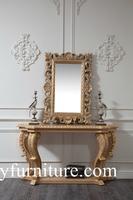 Wall table console table with mirror table decorations classic table Italian style AO301