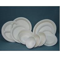 Biodegradable paper pullp tableware
