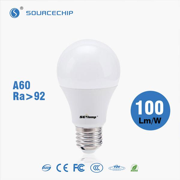 High lumen 9W LED bulb
