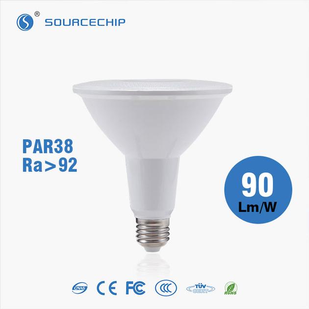 High CRI Ra90 E27 16W LED par light wholesale