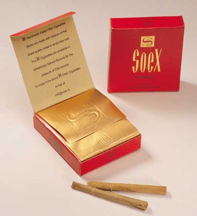 SOEX - Indian Handmade Cigarettes