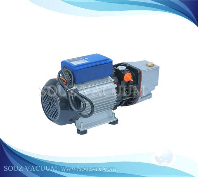 Oil sealed rotaty vane vacuum pump