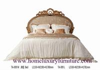 King Beds queen beds solid wood bed supplier Italy style Europe classic bed TA-009