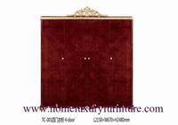 Armories wardrobes furniture bedroom wardrobe antique furniture wardrobe 4 doors TC001