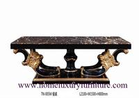 Dining table black square dining table modern dining table solid wood dining table TN-005M