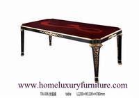 Dining room furniture dining tables wood dining table set finish dining table beech TN006