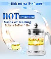 Electric Borosilicate Glass Kettle Adopts Stainless Steel Base