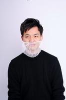 Non woven protective beard net