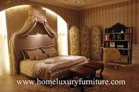 Modern bed antique Bedroom set Kingbed Solid wood Bed New Classic Style night stand FB-109