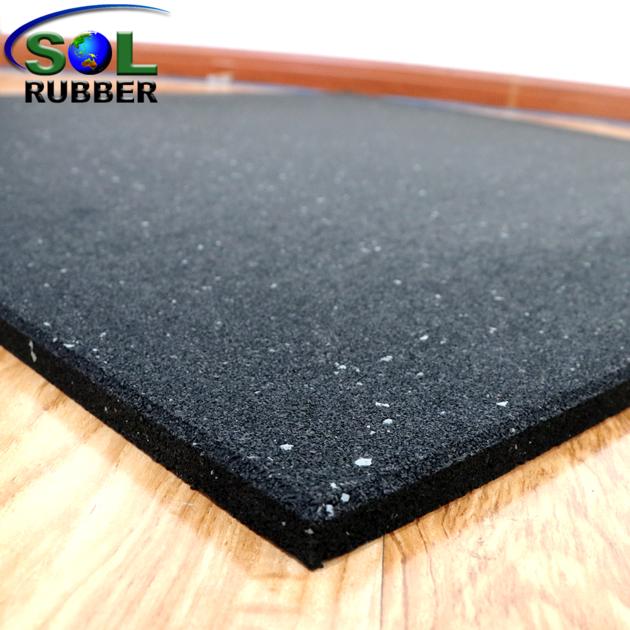 15mm High Impact Rubber Gym Flooring
