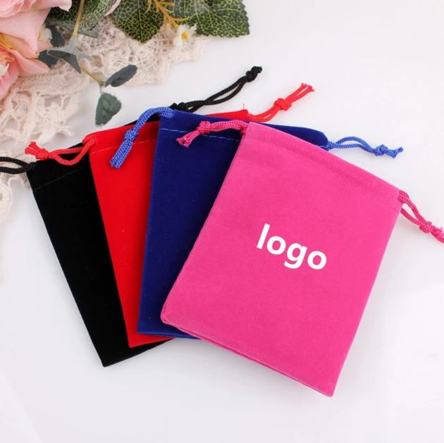 Velvet Coin Bag Velvet Pouch Bank